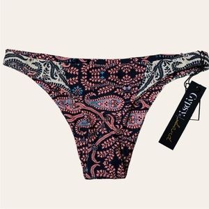 NWT Gypsy 05 Bottom Bikini Reversible in Neapolitan Size Small